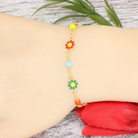 "Trendy Bracelet for Girls & Women – Cute, Adjustable & Gift-Ready | MLCRC1191 - Picture 5 of 10
